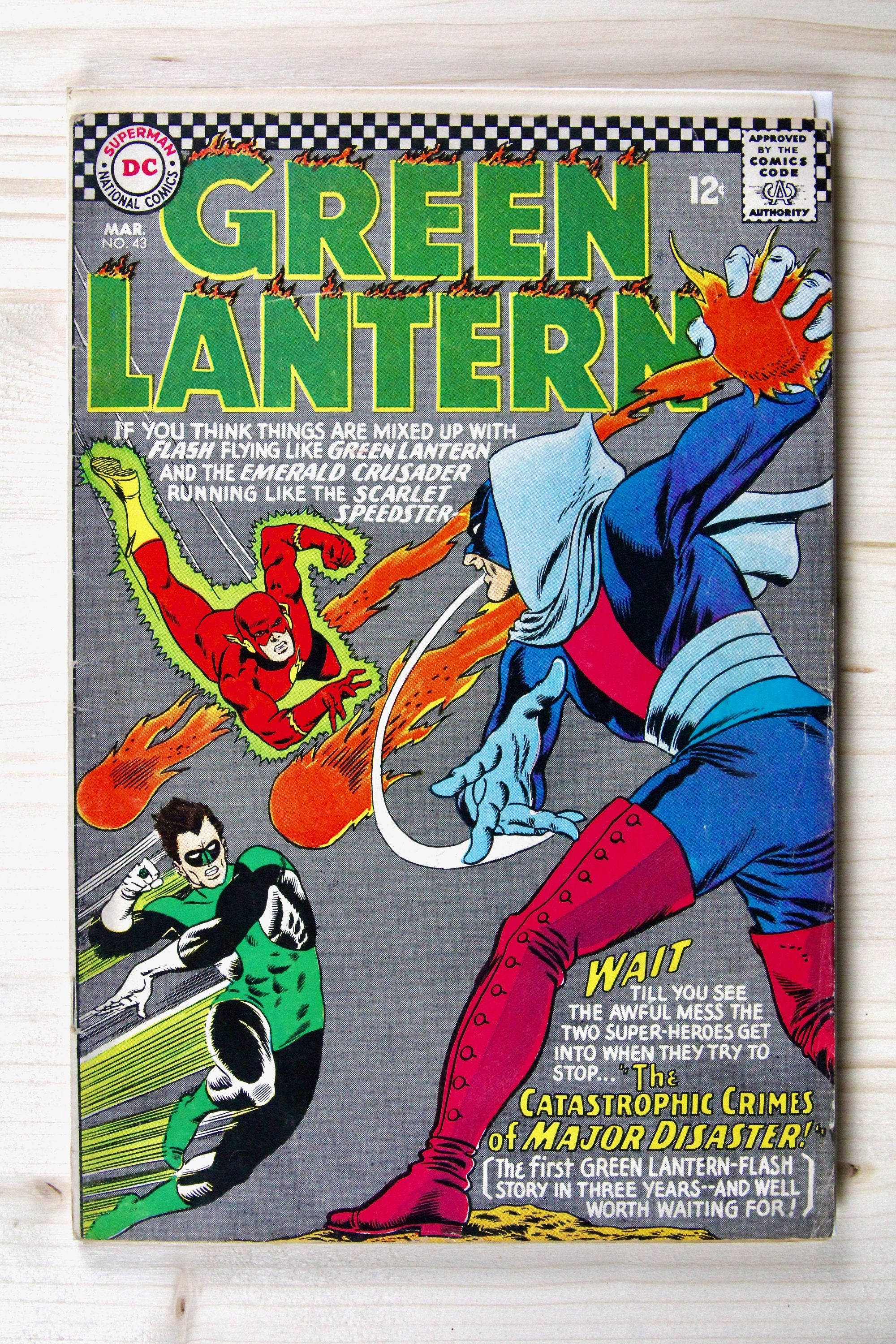 Green Lantern #43 – DC (1966) 6.0 FN