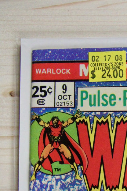 Warlock #9 – Marvel (1975) 8.5 VF+ Infinity Effect, Magus, Thanos