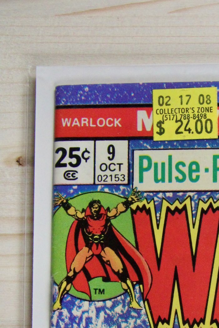 Warlock #9 – Marvel (1975) 8.5 VF+ Infinity Effect, Magus, Thanos