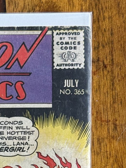 Action Comics #365 – DC Comics (1968) 4.5 VG+