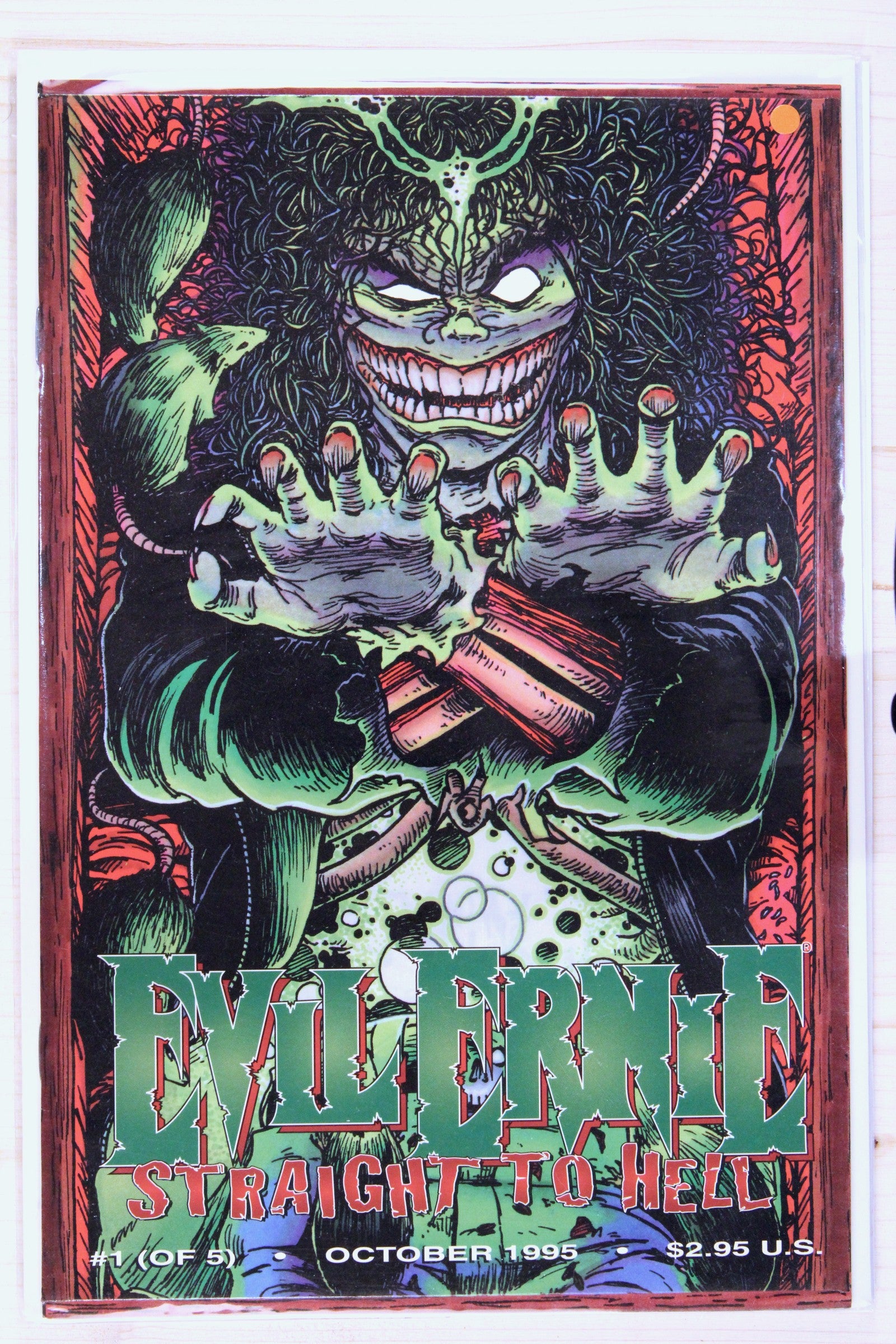 Evil Ernie: Straight to Hell #1 – Chaos! (1995) 9.4 NM