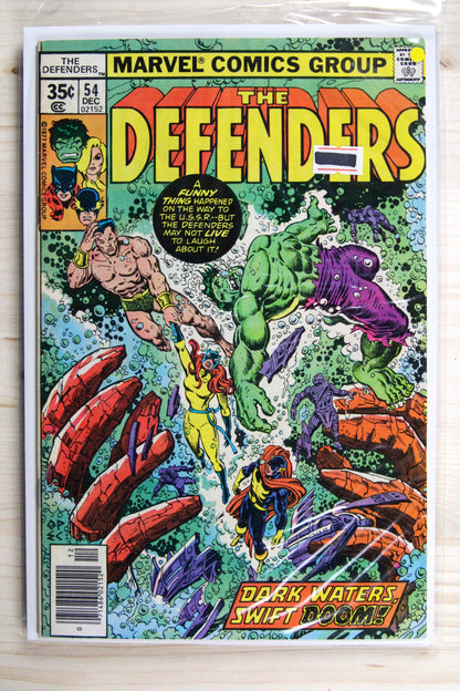 The Defenders #54 – Marvel (1977) 7.5 VF-
