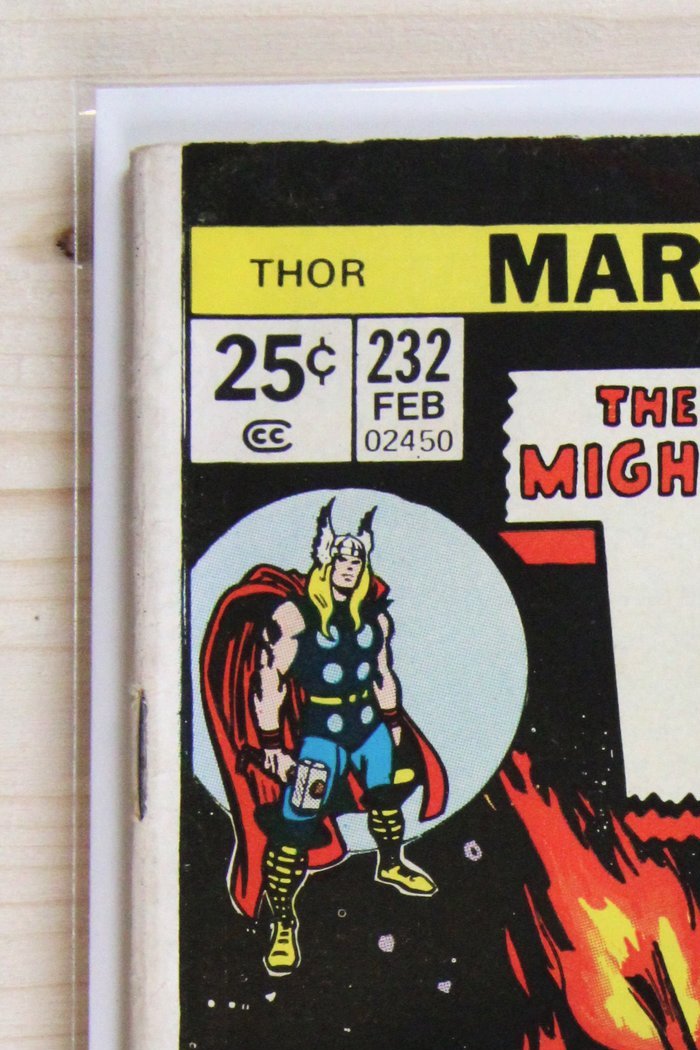 Thor #232 – Marvel (1975) 7.5 VF- Midgard Aflame | Terry Austin art