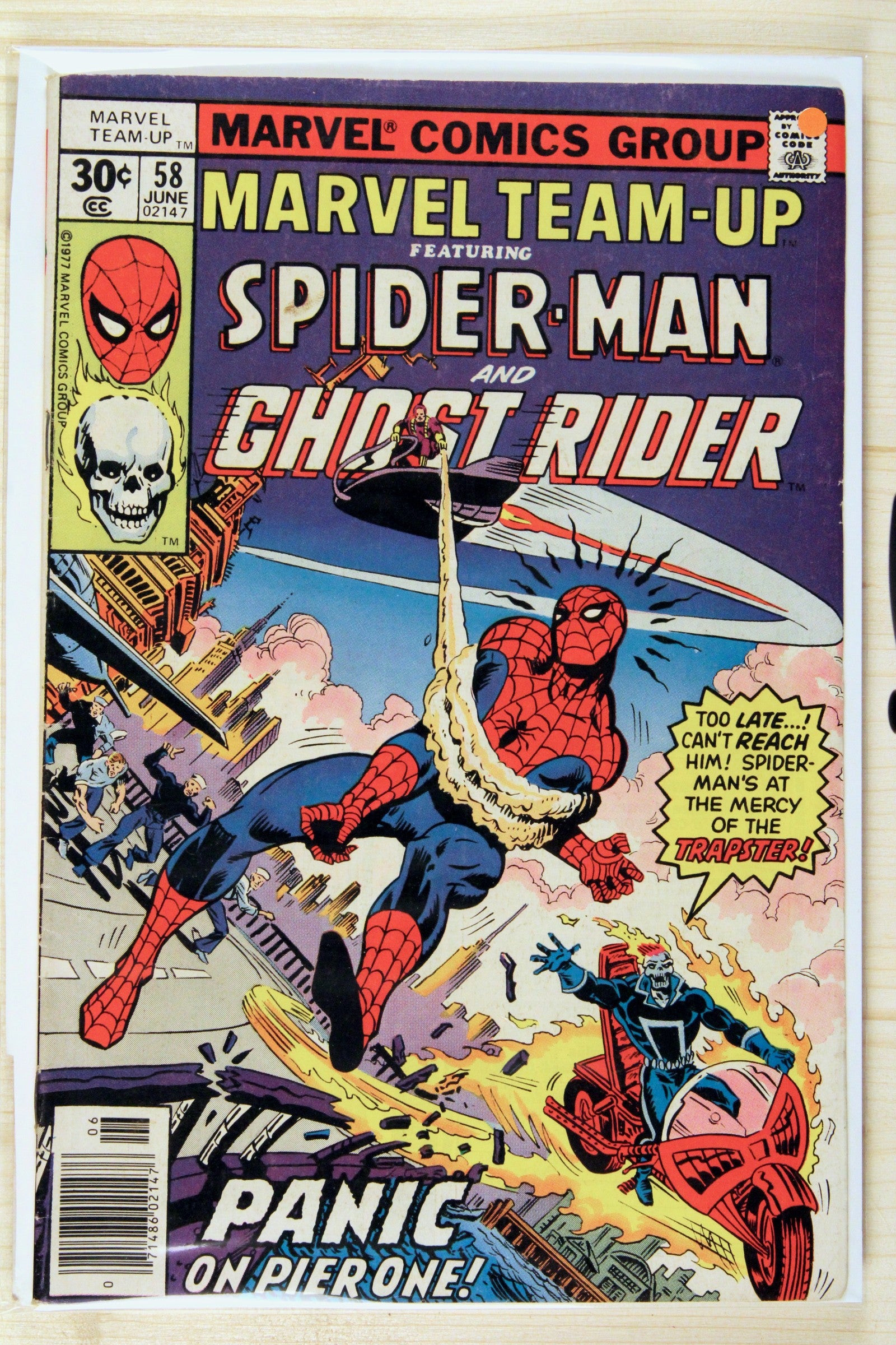 Marvel Team-Up #58 – Marvel (1977) 5.5 FN- Chris Claremont story