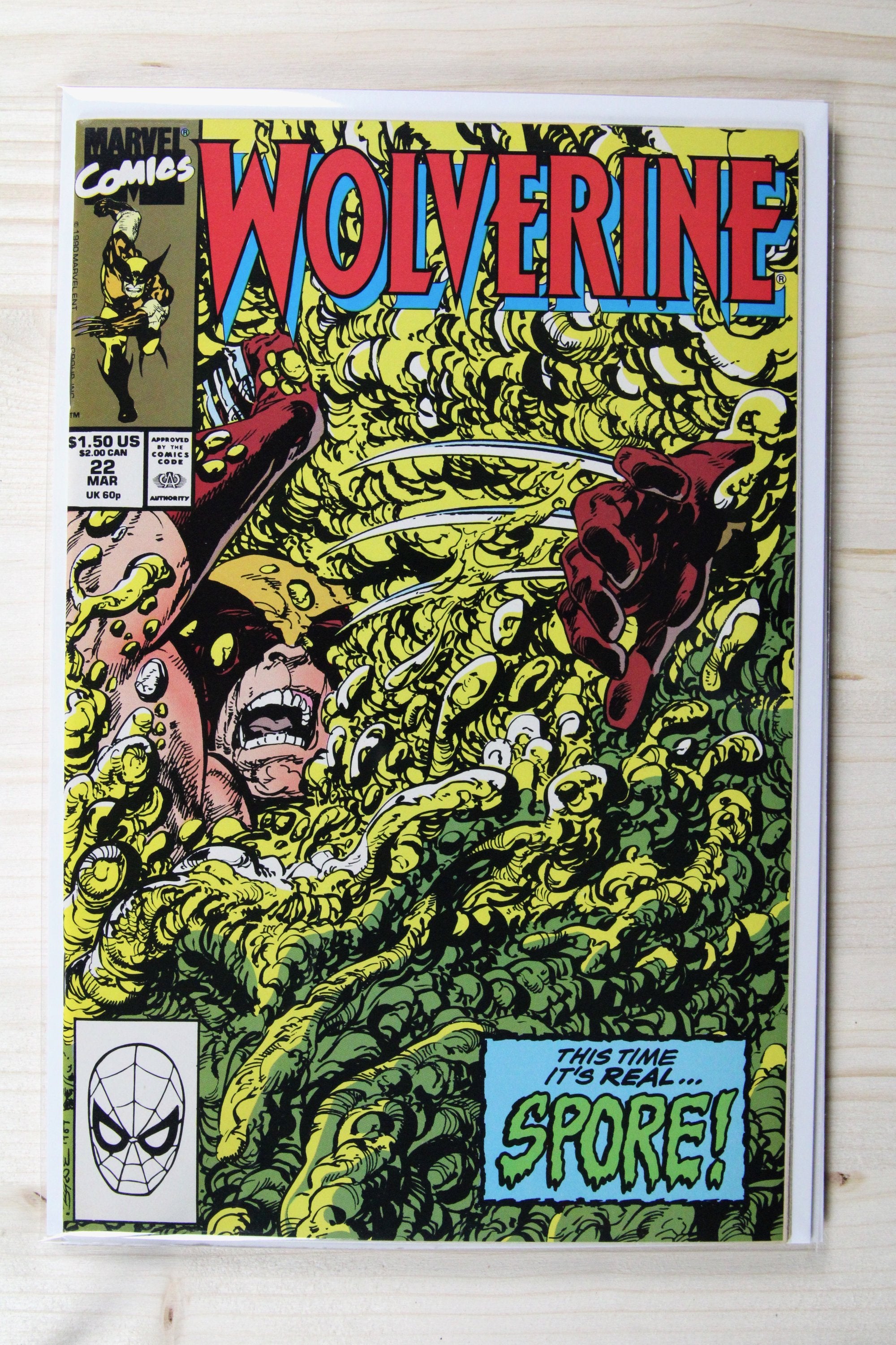 Wolverine #22 – Marvel (1990) 9.0 VF/NM Klaus Janson