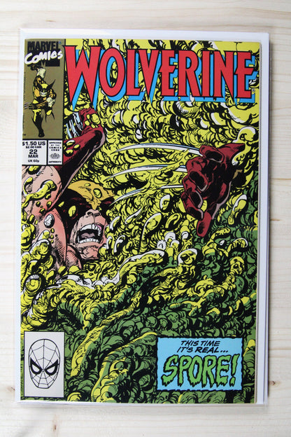 Wolverine #22 – Marvel (1990) 9.0 VF/NM Klaus Janson