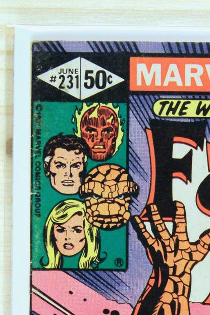 Fantastic Four #231 – Marvel (1981) 7.5 VF- Joe Sinnott art
