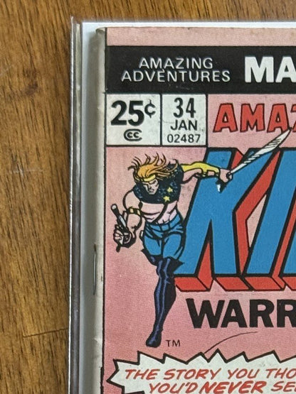 Amazing Adventures #34 – Marvel (1976) 7.0 FN/VF