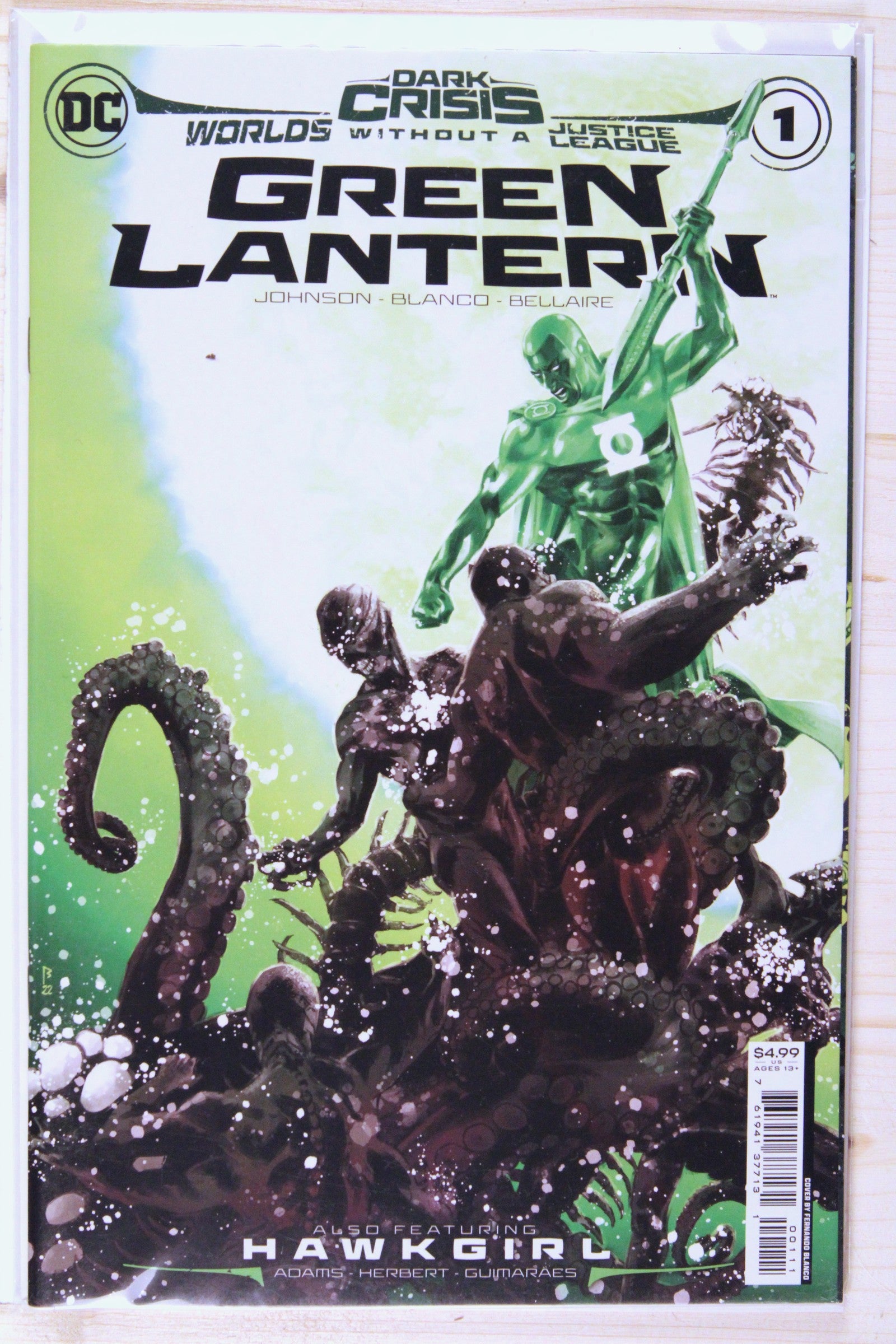 Dark Crisis: Worlds Without a Justice League - Green Lantern #1 – DC (2022) 9.6 NM+ Dark Crisis