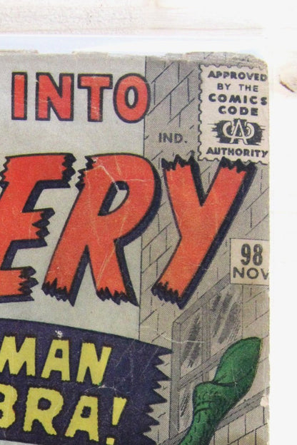 Journey into Mystery #98 – Marvel (1963) 2.0 GD Jack Kirby art | Stan Lee story