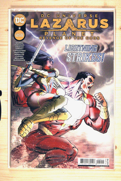 Lazarus Planet: Revenge of the Gods #2 – DC (2023) 9.6 NM+ "DC Universe" Lazarus Planet
