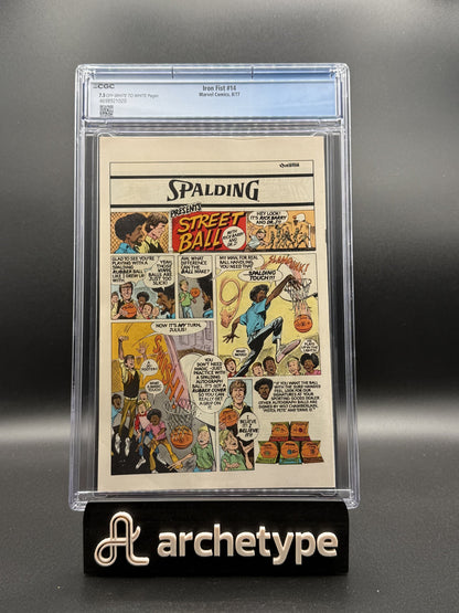 Iron Fist #14 – Marvel (1977) CGC 7.5 VF- 1st Sabretooth