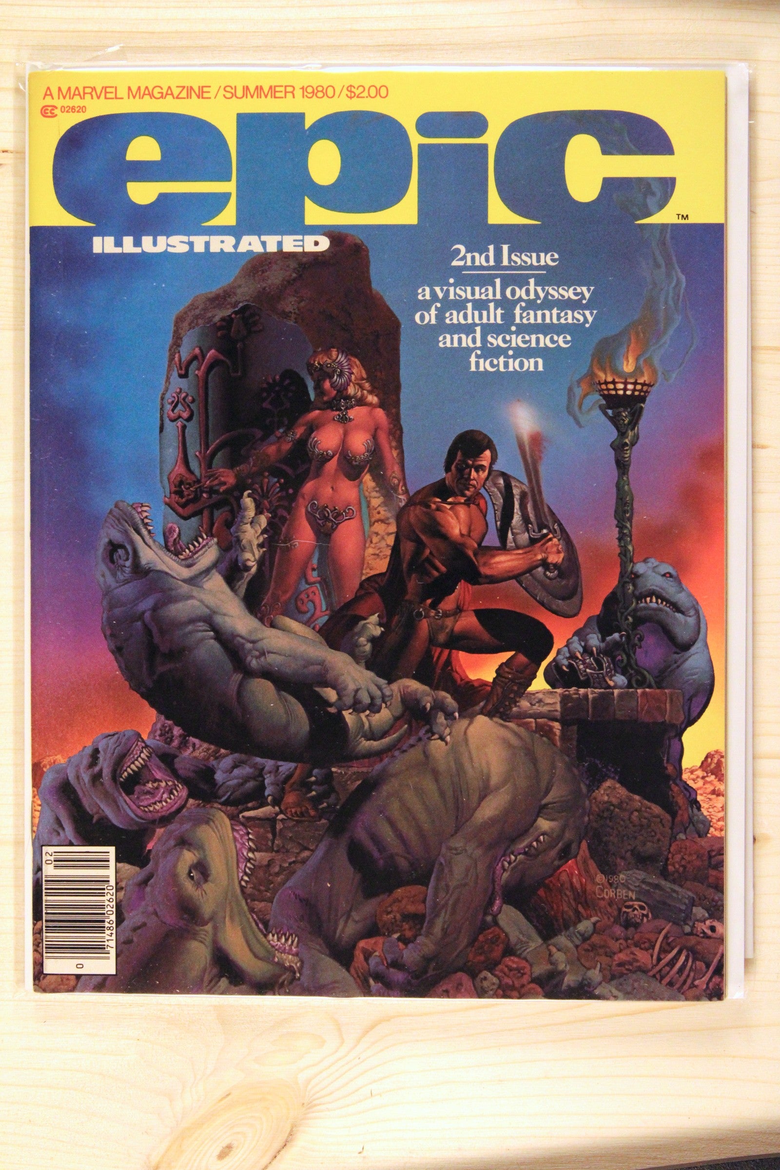 Epic Illustrated #2 – Marvel (1980) 9.4 NM