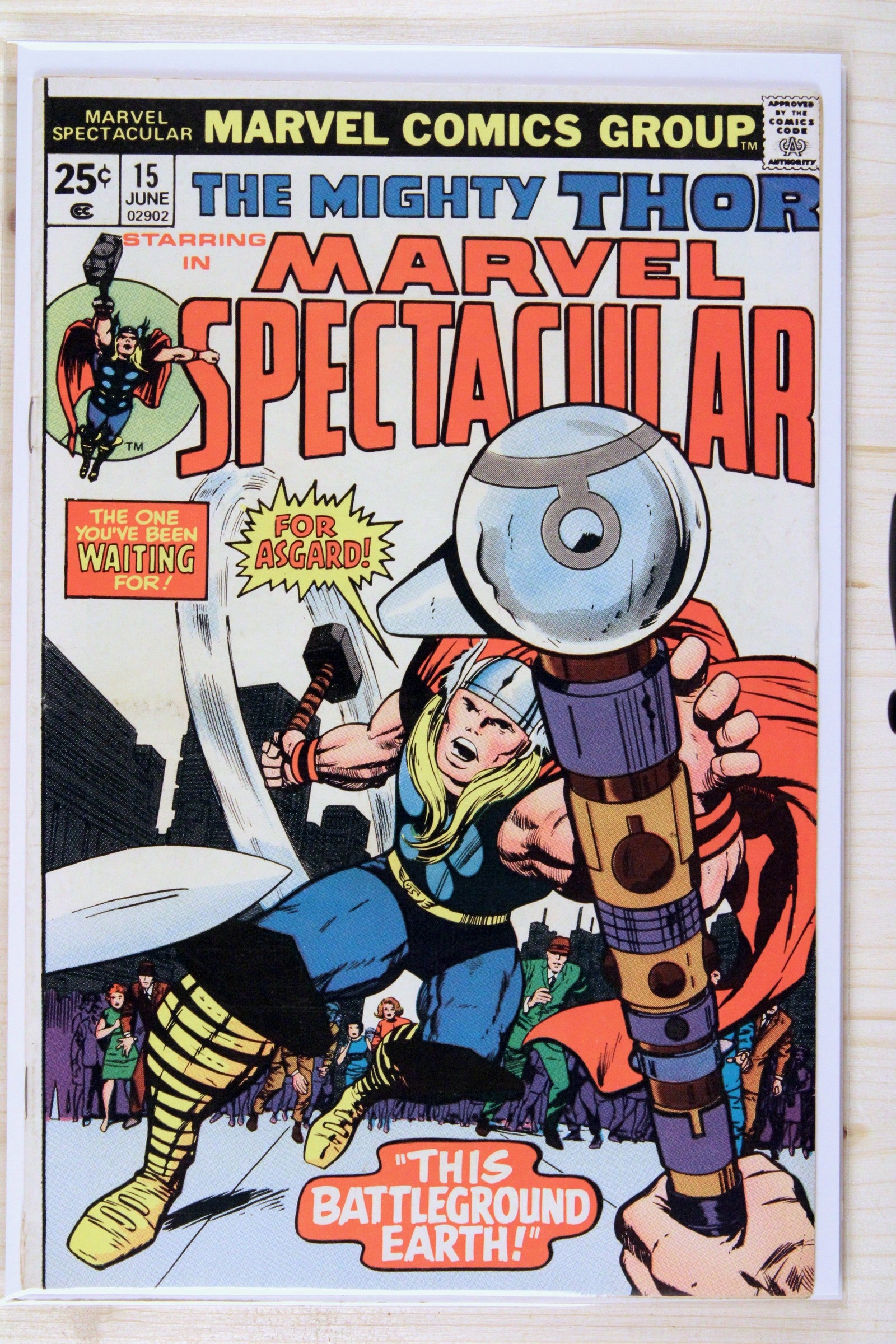 Marvel Spectacular #15 – Marvel (1975) 7.5 VF- Jack Kirby art | Stan Lee story