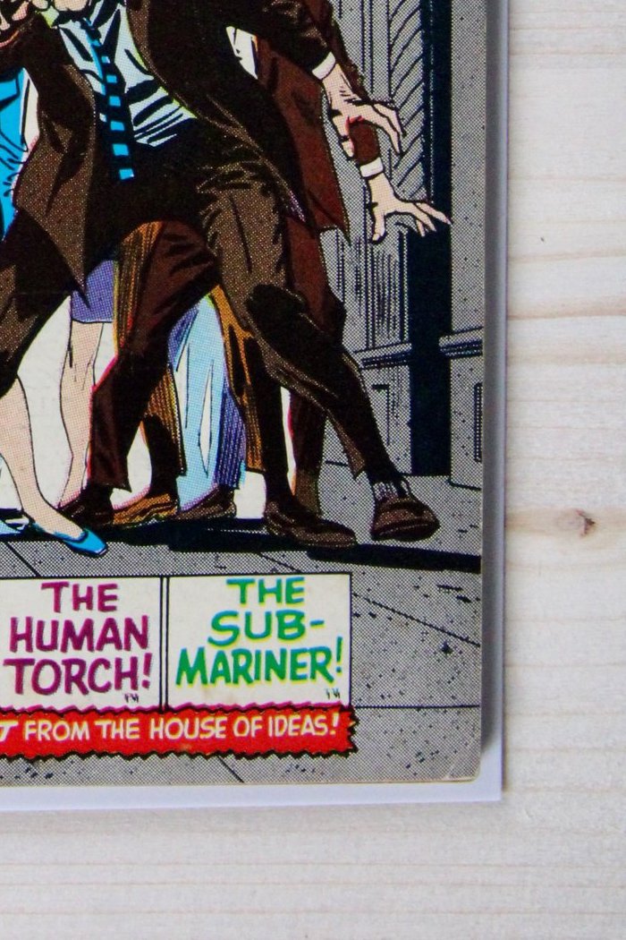 Marvel Super-Heroes #12 – Marvel (1967) 5.5 FN- Stan Lee Story 1st Captain Marvel