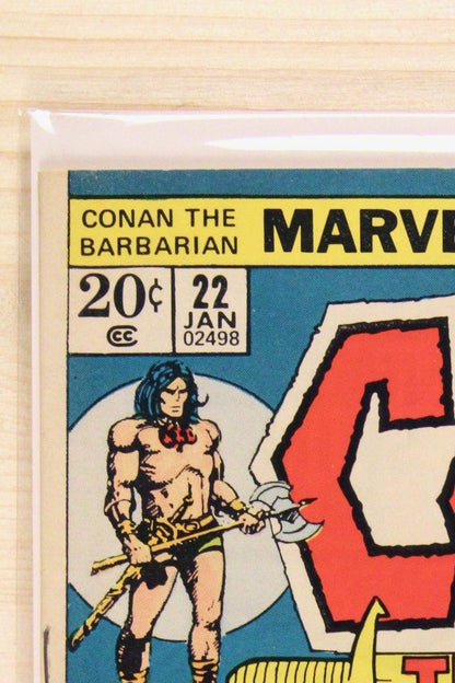 Conan the Barbarian #22 – Marvel (1973) 7.5 VF- Stan Lee