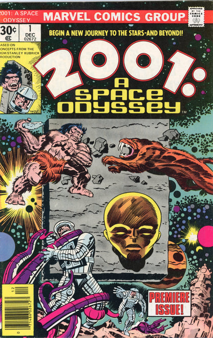 2001: A Space Odyssey 1-10 – Marvel Comics (1976) Near Full Series (Missing #7)