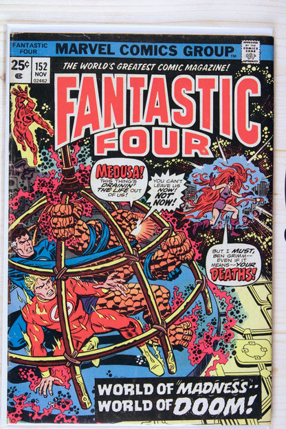 Fantastic Four #152 – Marvel (1974) 5.5 FN-