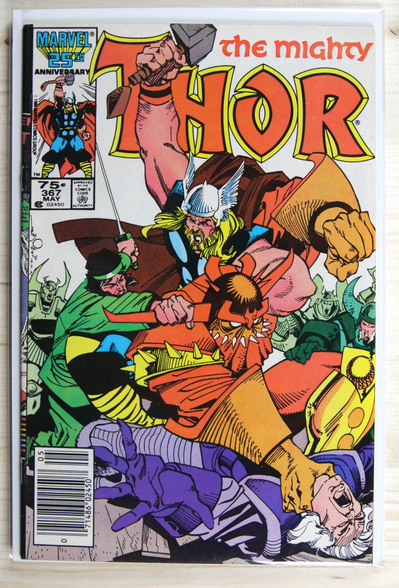 Thor #340 – Marvel (1984) 7.0 FN/VF Newsstand