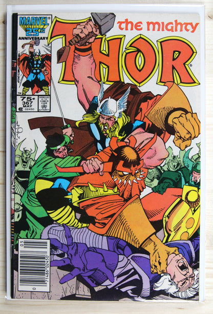 Thor #340 – Marvel (1984) 7.0 FN/VF Newsstand