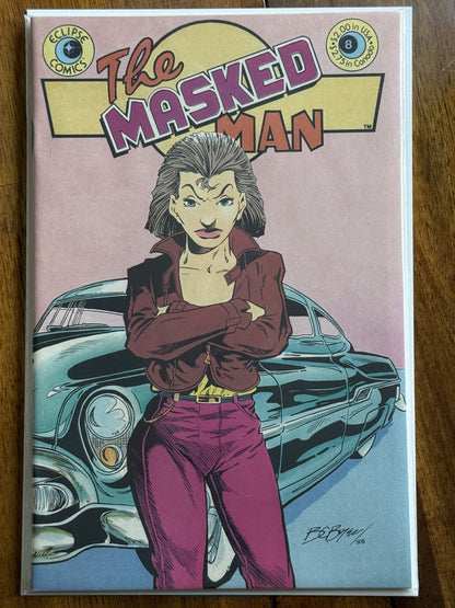 Masked Man #1-12 – Eclipse (1984) Full Series Set