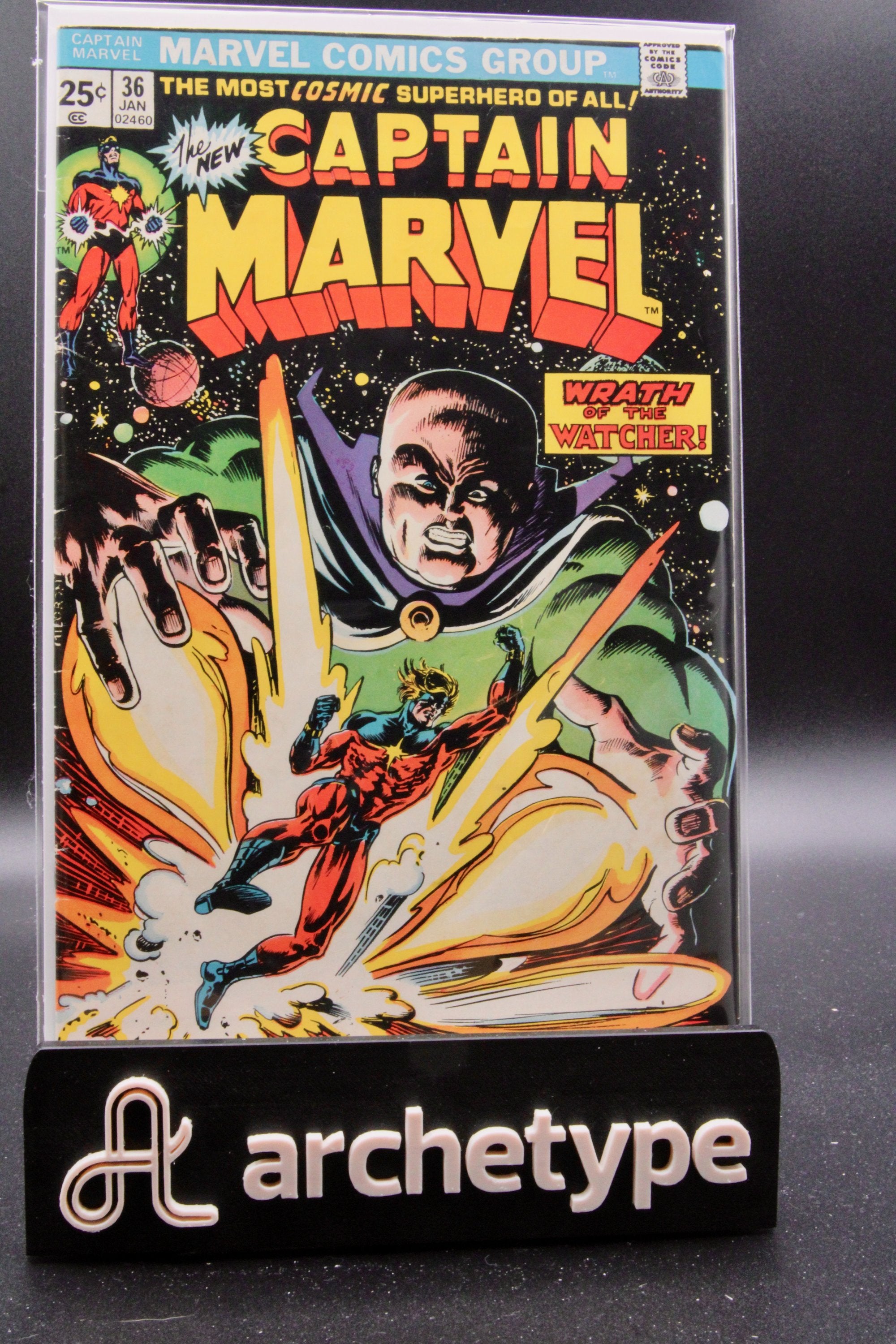 Captain Marvel #36 – Marvel (1975) 6.5