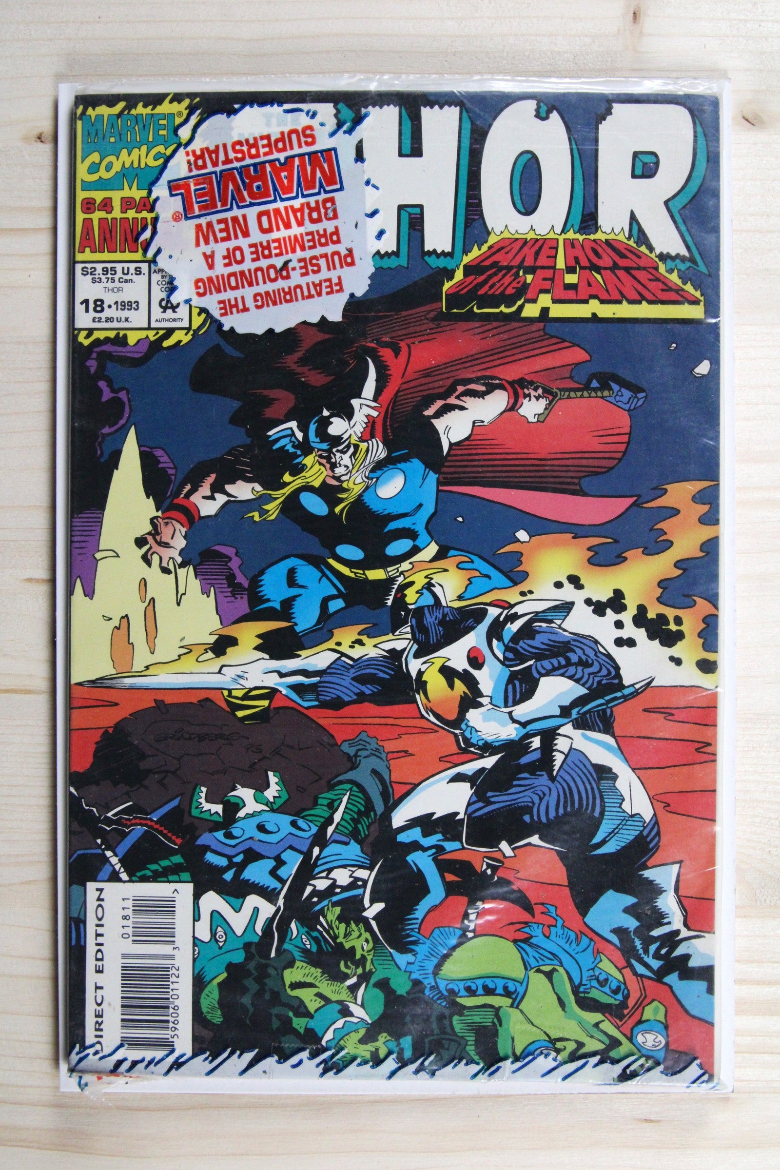 Thor Annual #18 – Marvel (1993) 9.0 VF/NM Direct Edition