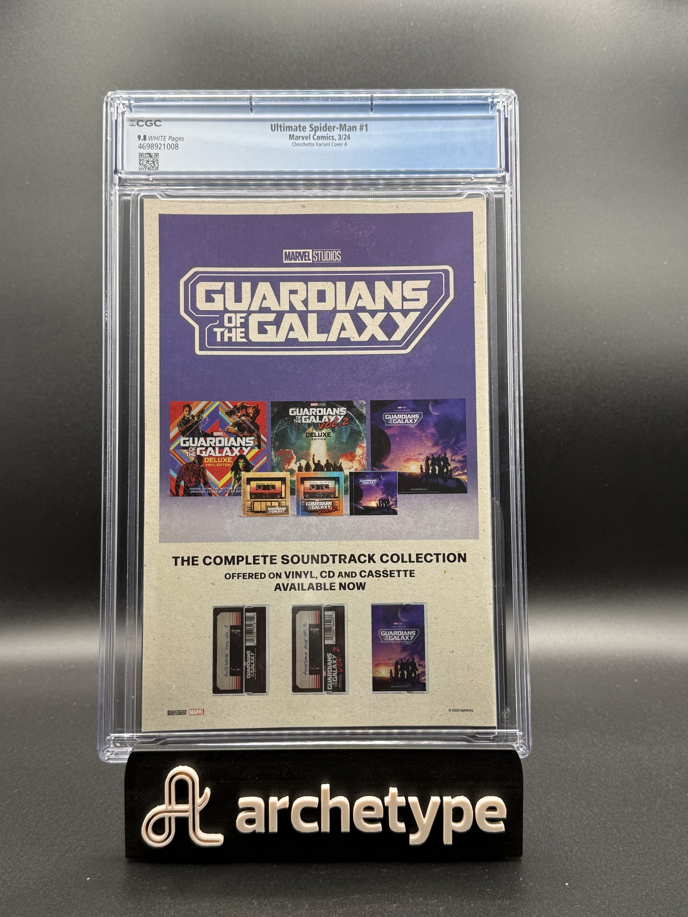 Ultimate Spider-Man #1 – Marvel (2024) CGC 9.8 NM/MT Jonathan Hickman story | Checchetto Variant Cover A