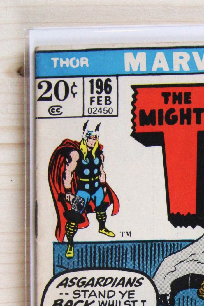 The Mighty Thor #196 – Marvel (1972) 7.0 FN/VF