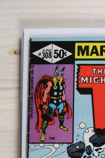 Thor #308 – Marvel (1981) 7.5 VF-