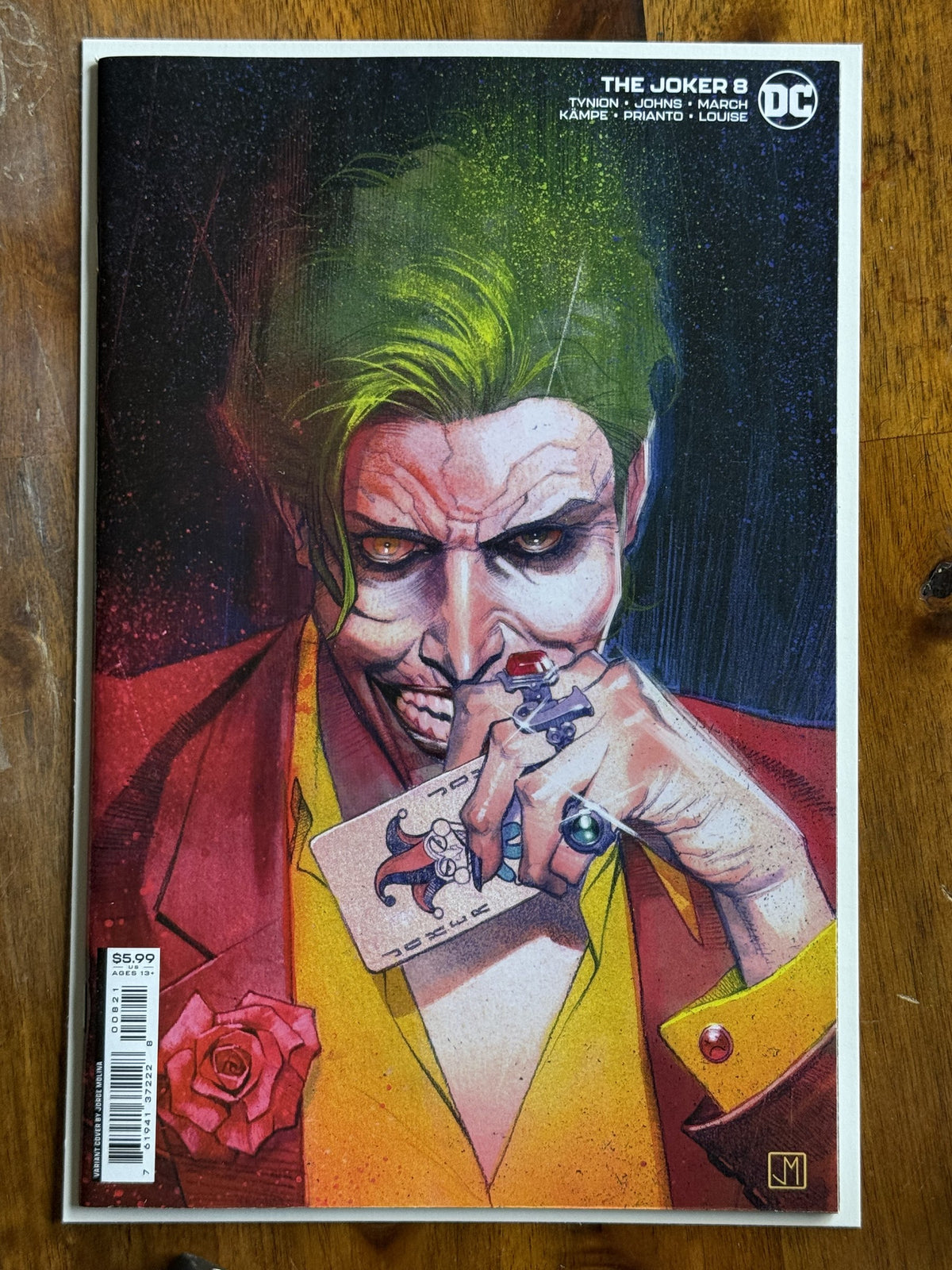 The Joker #8 Variant Molina – DC Comics (2021) 9.4 NM