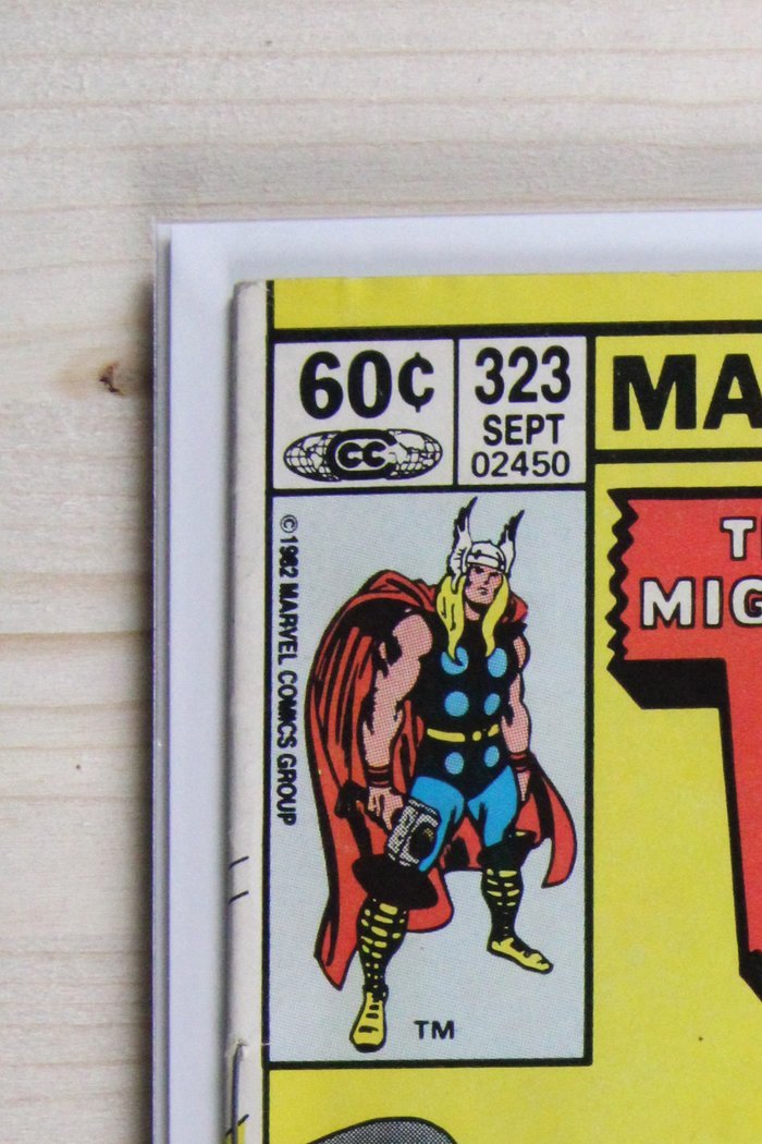 Thor #323 – Marvel (1982) 8.5 VF+