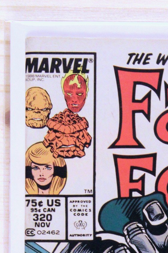 Fantastic Four #320 – Marvel (1988) 8.0 VF Joe Sinnott cover | Newsstand Edition
