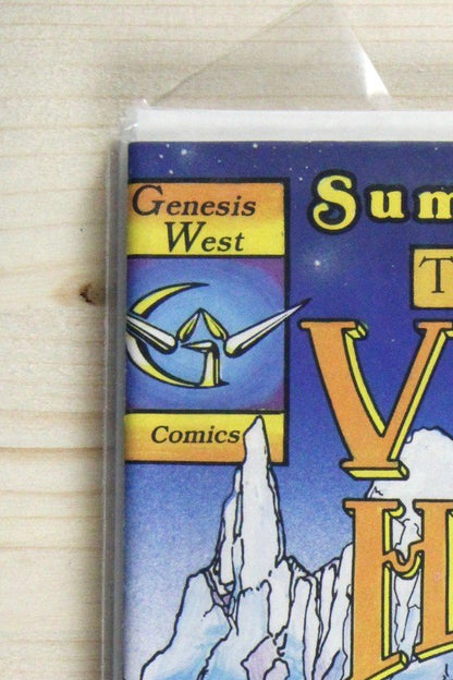 The Last of the Viking Heroes #1 – Genesis West (1987) 9.2 NM- Jack Kirby cover | Summer Special No. 1
