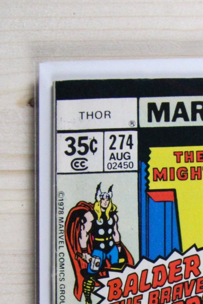Thor #274 – Marvel (1978) 8.0 VF Ragnarok