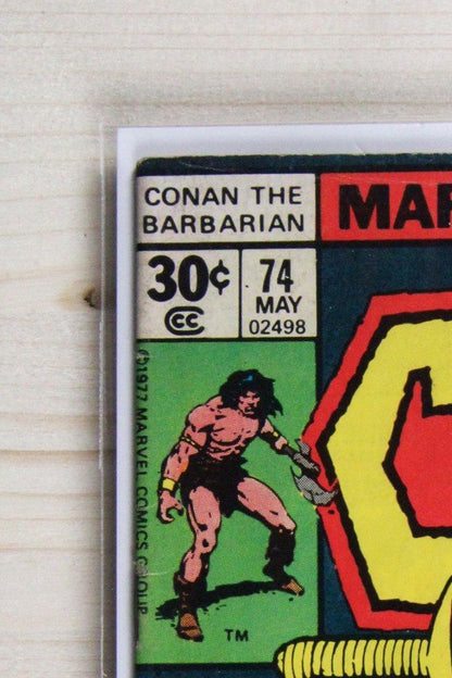 Conan the Barbarian #74 – Marvel (1977) 6.5 FN+ Newsstand Edition