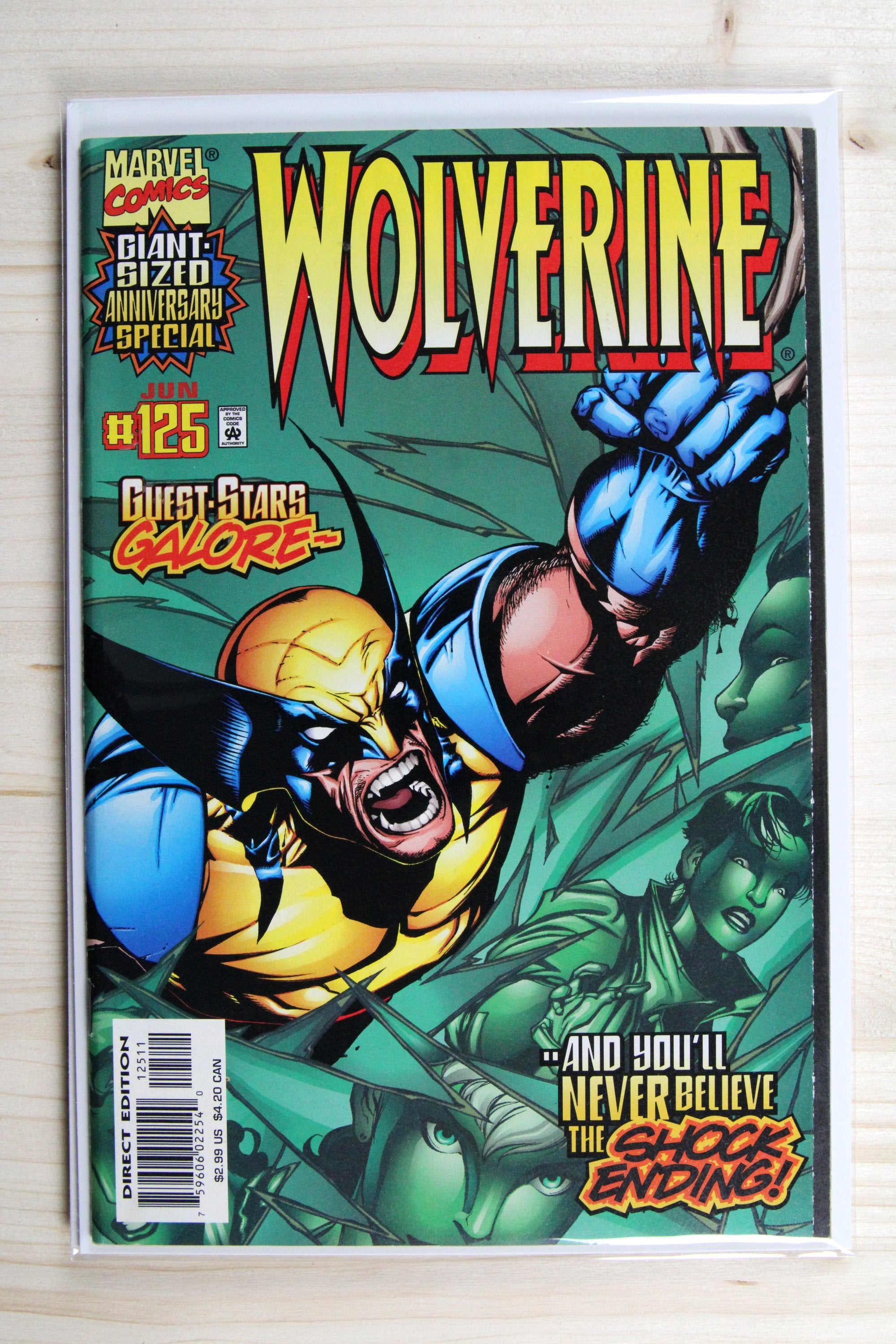 Wolverine #125 – Marvel (1998) 9.2 NM- Chris Claremont story