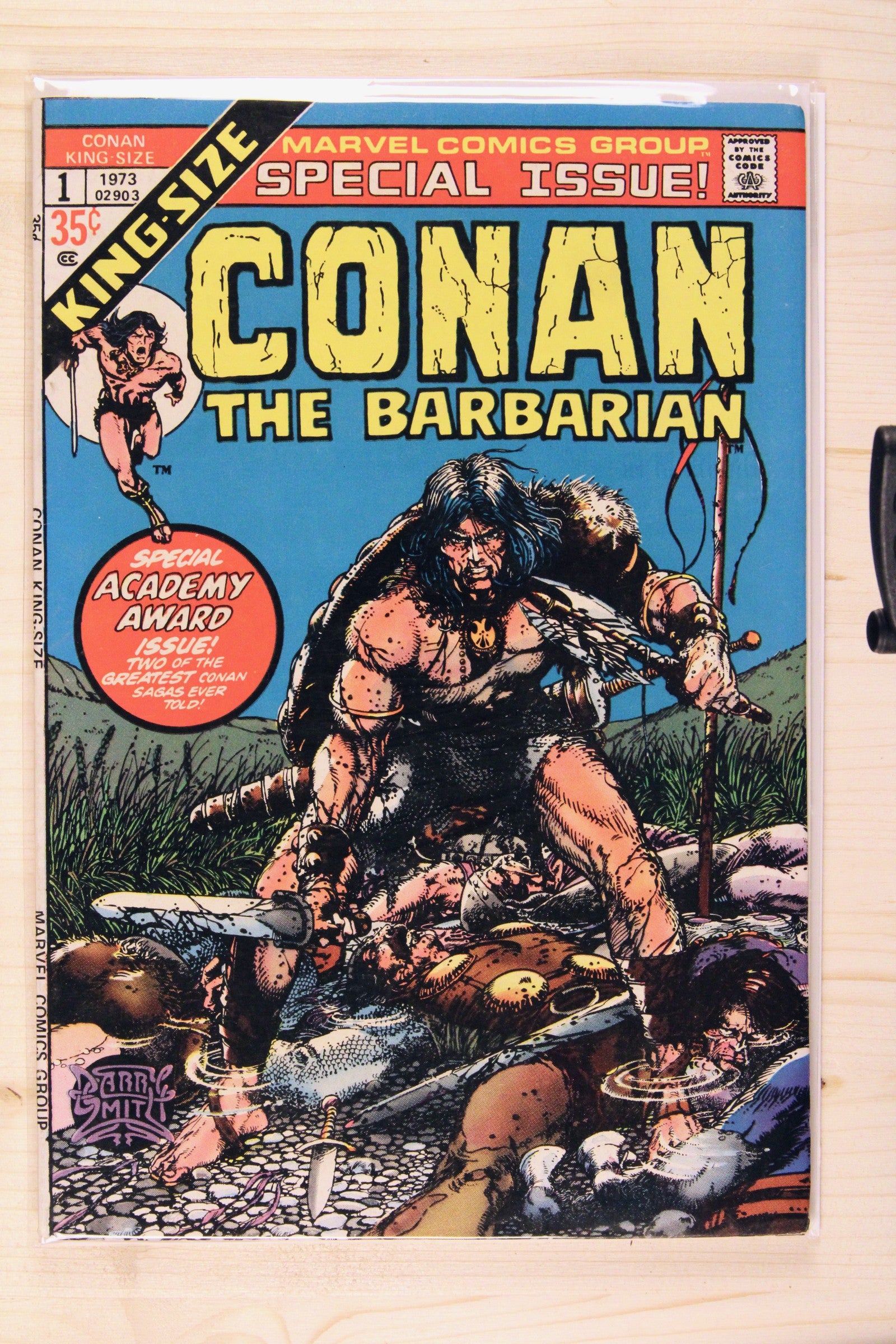 Conan the Barbarian #1 – Marvel (1970) 8.5 VF+ Stan Lee | King-Size Special Issue