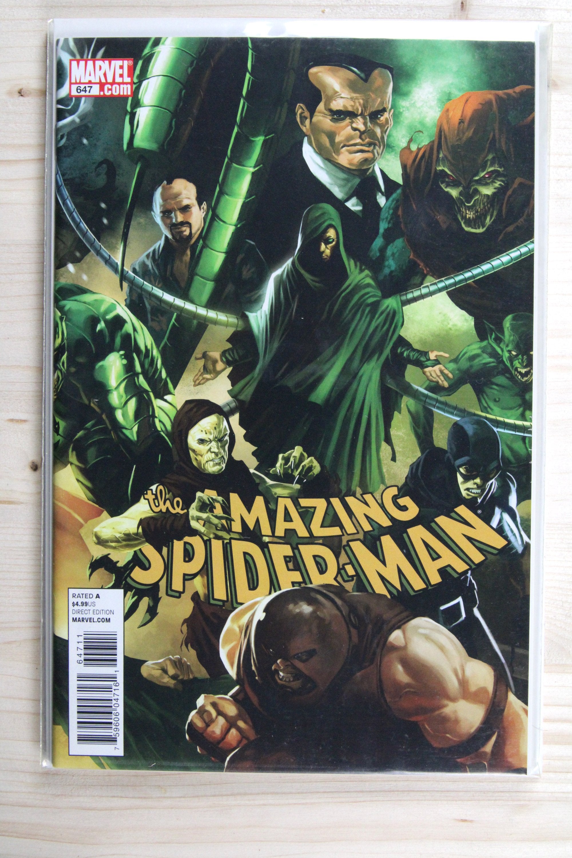 The Amazing Spider-Man #647 – Marvel (2010) 9.4 NM Brand New Day | Connecting