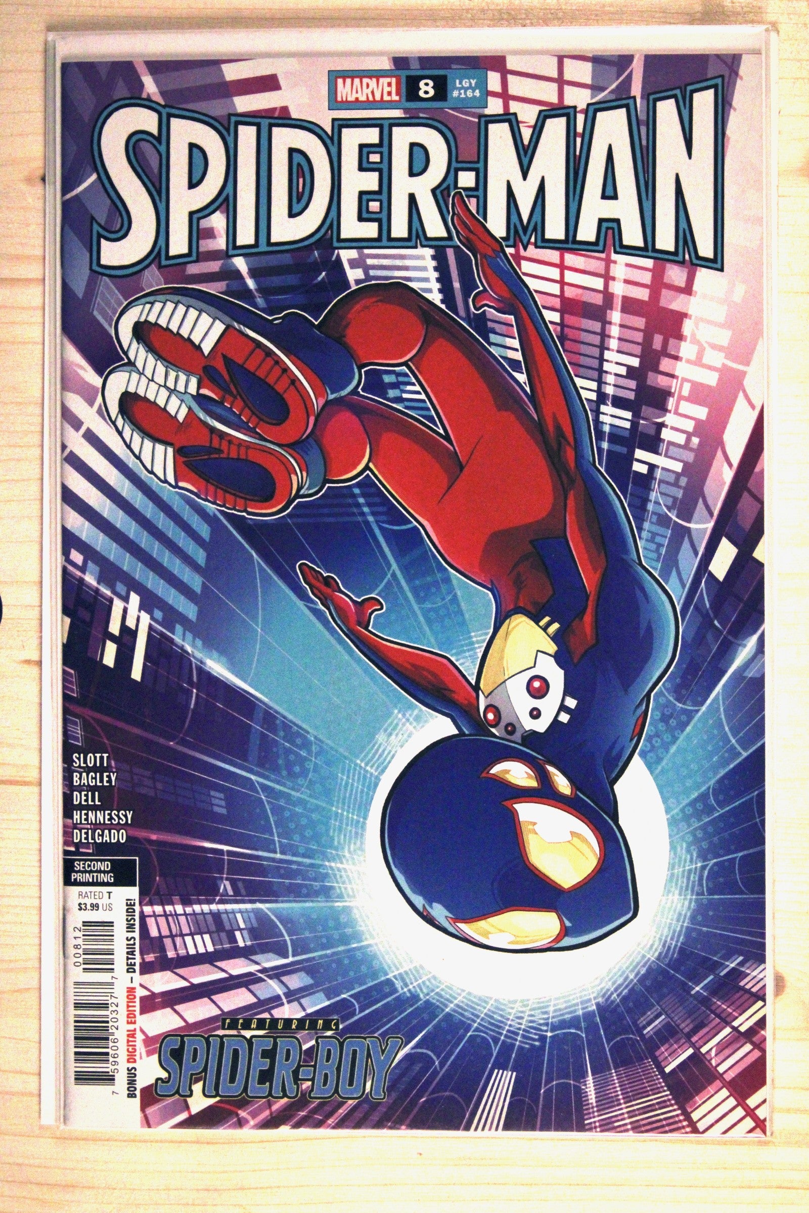 Spider-Man #8 – Marvel (2022) 9.6 NM+ Todd McFarlane story | Second Printing
