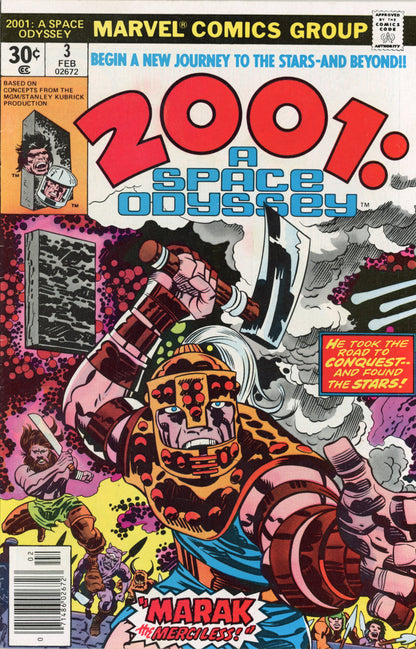 2001: A Space Odyssey 1-10 – Marvel Comics (1976) Near Full Series (Missing #7)