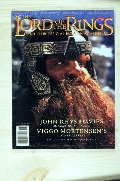 Lord of the Rings Fan Club Magazine #1-17 (2003) Full Run