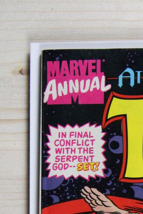 The Mighty Thor Annual #14 – Marvel (1989) 5.5 FN- "Atlantis Attacks" | Joe Sinnott cover | Newsstand Edition
