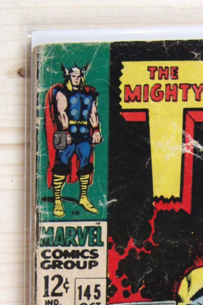 Thor #145 – Marvel (1967) 3.5 VG-