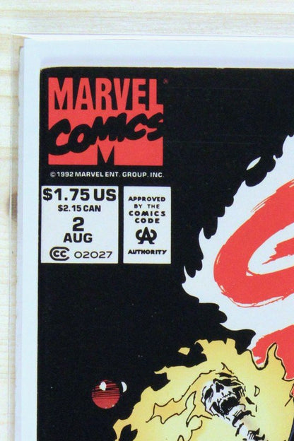 The Original Ghost Rider #2 – Marvel (1992) 9.0 VF/NM Newsstand Edition