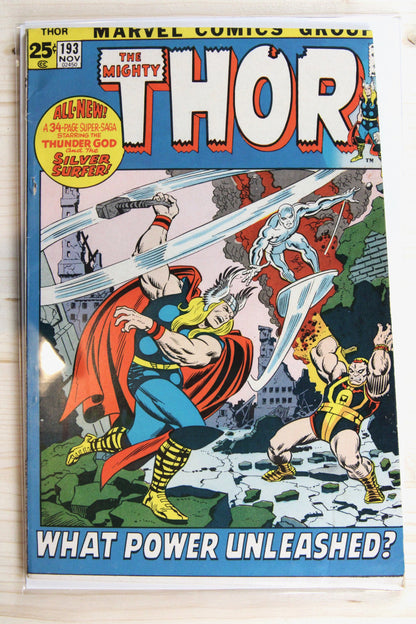 Thor #193 – Marvel (1971) 2.0 GD Stan Lee