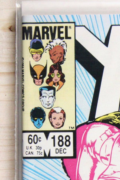 The Uncanny X-Men #188 – Marvel (1984) 9.0 VF/NM