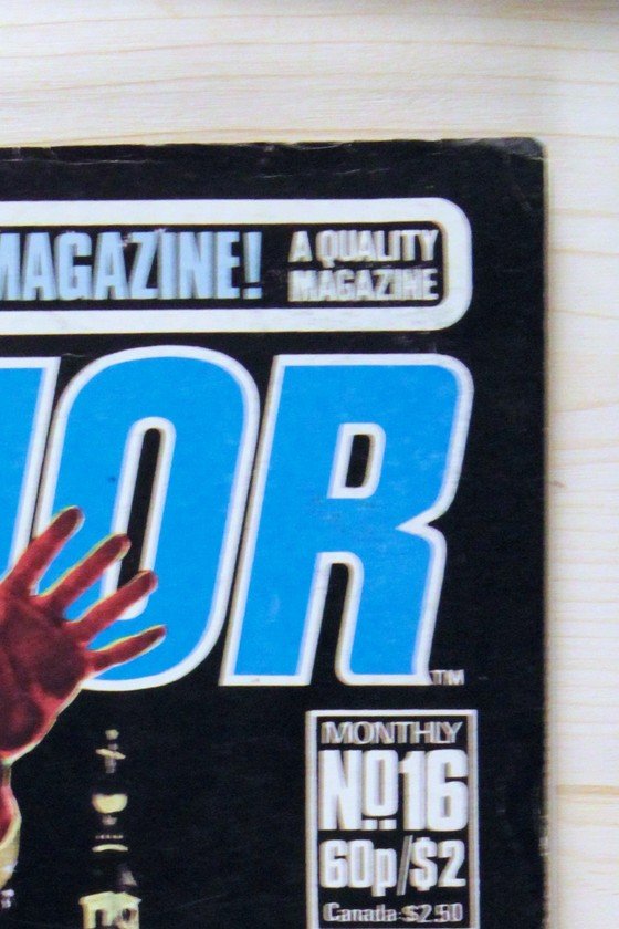 Warrior #16 – Quality Communications (1983) 7.0 FN/VF "V for Vendetta" Book 2: This Vicious Cabaret | Alan Moore story