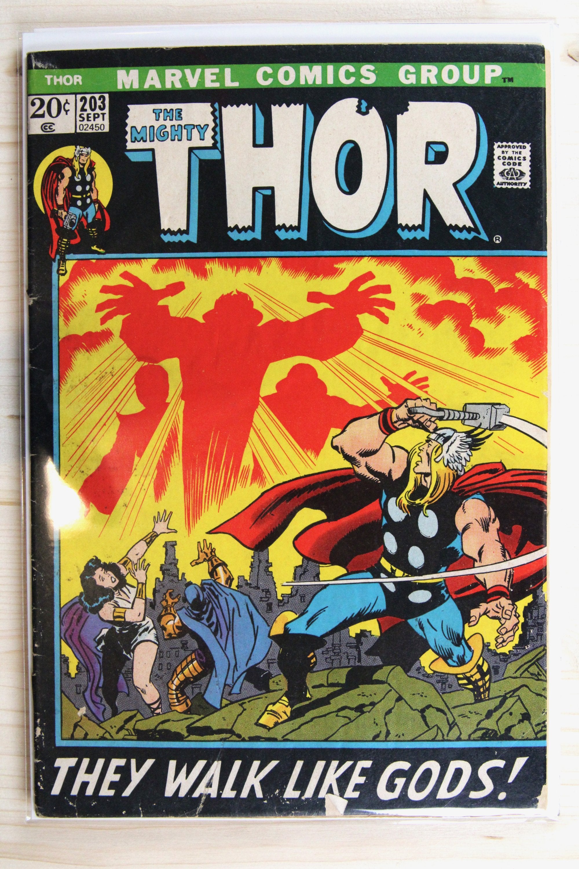 Thor #203 – Marvel (1972) 6.5 FN+
