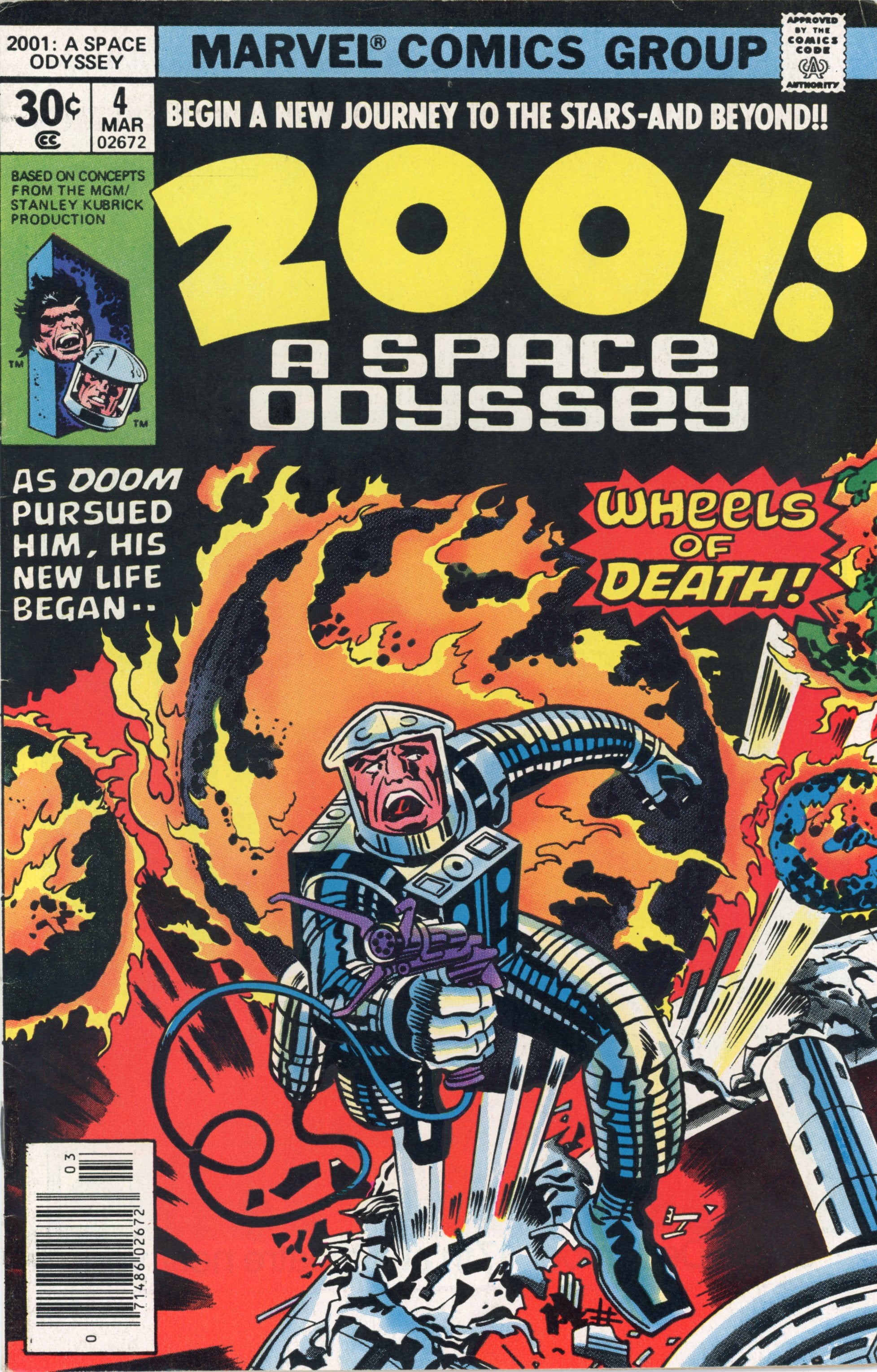 2001: A Space Odyssey 1-10 – Marvel Comics (1976) Near Full Series (Missing #7)